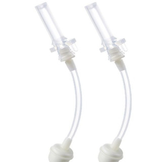 小獅王 蘊蜜寬口防漏滑蓋吸管組