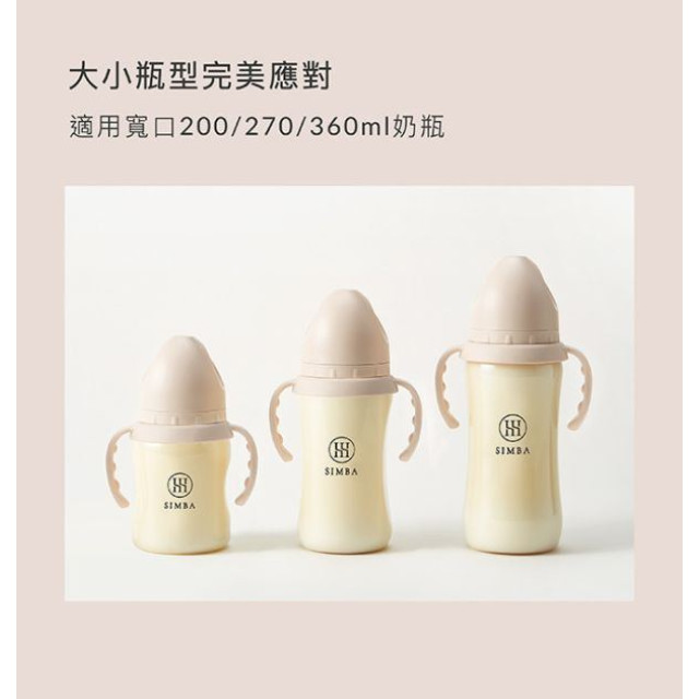 小獅王 蘊蜜寬口奶瓶防滑把手(多款)