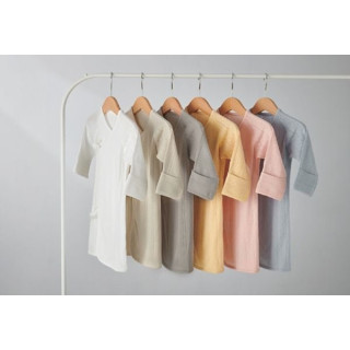 小獅王 Air Upper 透氣棉新生兒反袖肚衣加長款 60cm(長袖)