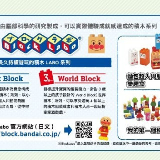 麵包超人 我的第一個積木樂趣盒