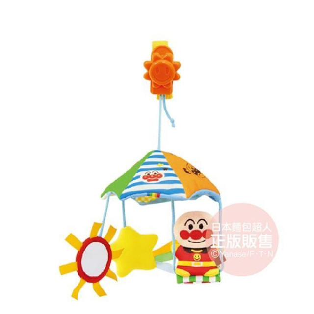 麵包超人 2way嬰兒外出懸吊旋轉玩具