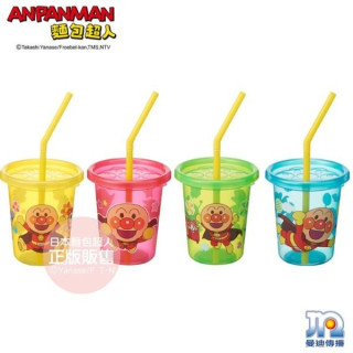 麵包超人 吸管杯4入組