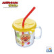 麵包超人單耳吸管蓋杯(附吸管)