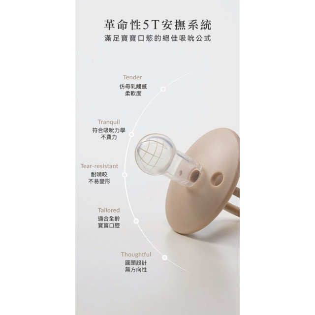 小獅王 扭扭圓型安撫奶嘴