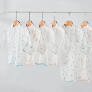 小獅王 極柔感印花紗布反袖肚衣(多款-加長款)