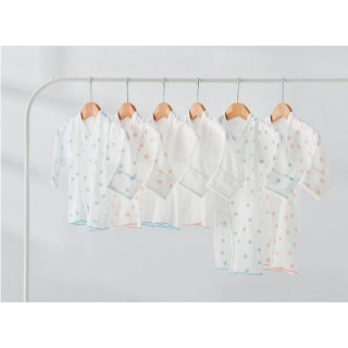 小獅王 極柔感印花紗布反袖肚衣(多款-加長款)