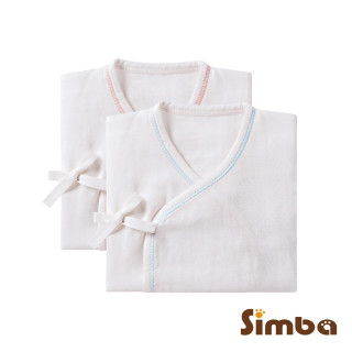 小獅王辛巴 極柔感紗布反袖肚衣(多款-素面)