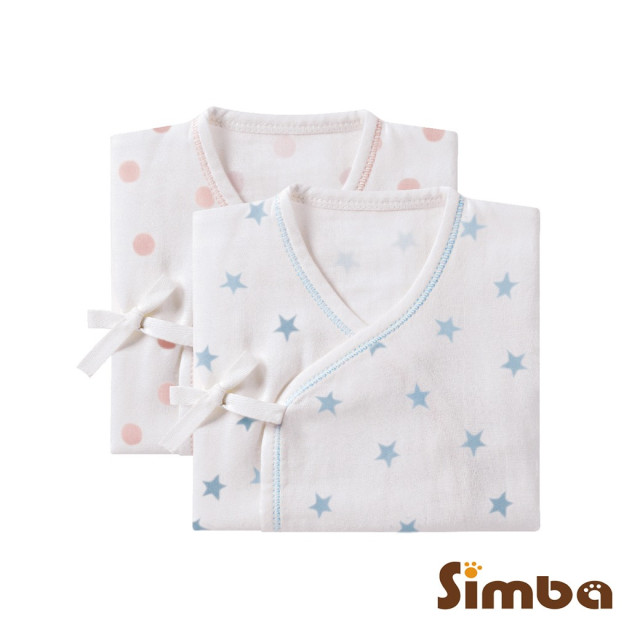 小獅王 極柔感印花紗布反袖肚衣(多款)