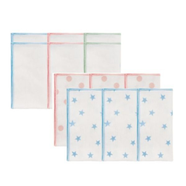 小獅王 極柔感紗布手帕(6入)