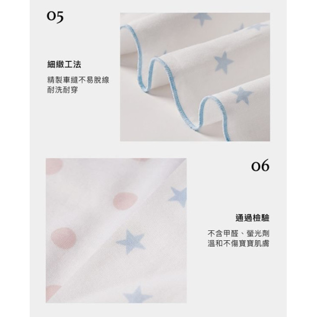 小獅王 極柔感印花紗布手帕(3入)