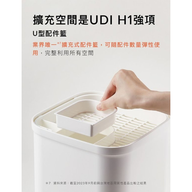 小獅王 UDI H1智能高效蒸氣烘乾消毒鍋(多款)