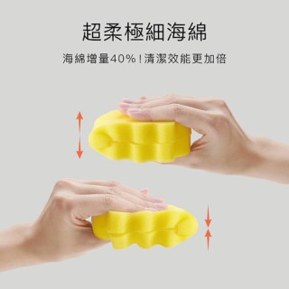 小獅王 超柔無垢海綿旋轉奶瓶刷替換包(2入)