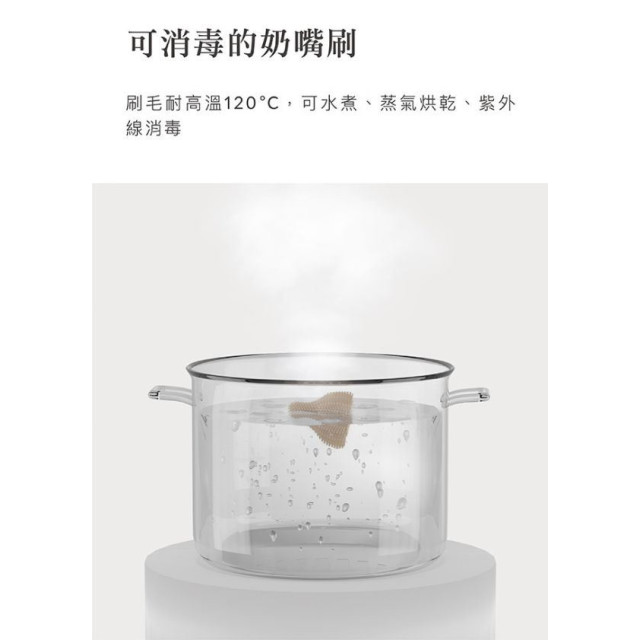 小獅王 超柔無垢白金矽膠奶嘴刷(多款)