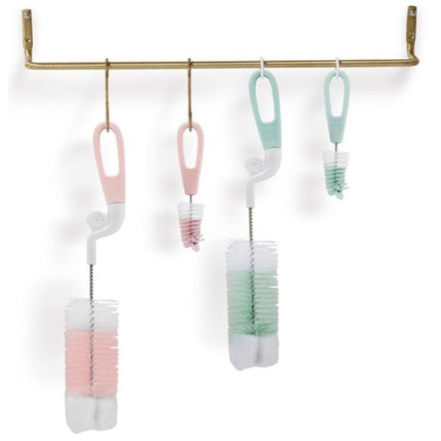 小獅王 旋轉式奶瓶刷(菜瓜布)