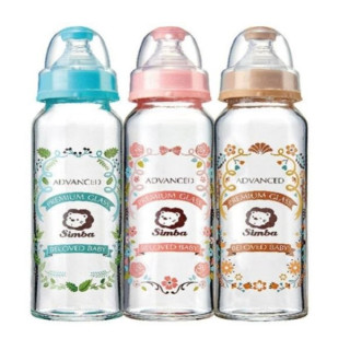 小獅王 蘿蔓晶鑽標準玻璃大奶瓶240ML(多款)