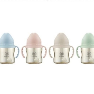 小獅王 蘊蜜鉑金PPSU寬口吸管把手防脹氣奶瓶200ml(多款)