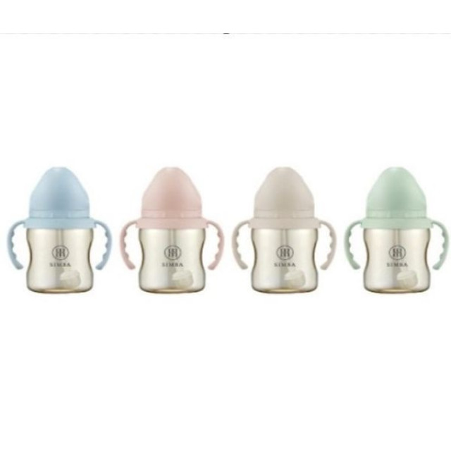 小獅王 蘊蜜鉑金PPSU寬口吸管把手防脹氣奶瓶200ml(多款)