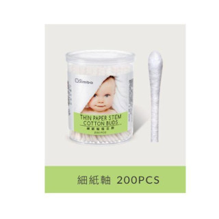 小獅王 細紙軸棉花棒-200入