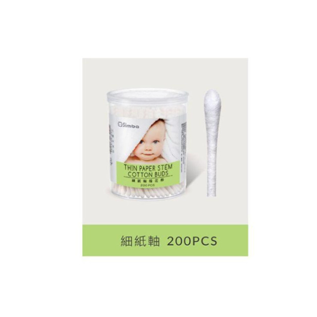 小獅王 細紙軸棉花棒-200入