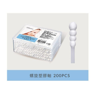 小獅王 螺旋棉花棒-200入
