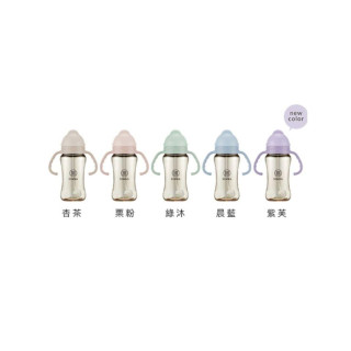 小獅王 蘊蜜鉑金PPSU防漏滑蓋學習水杯270ML(多款)