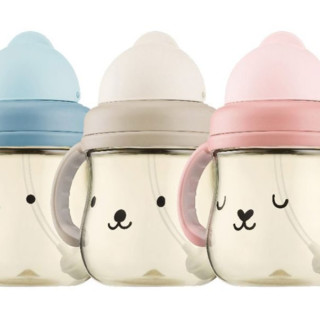 小獅王 好樂飲PPSU防漏滑蓋學習水杯250ML