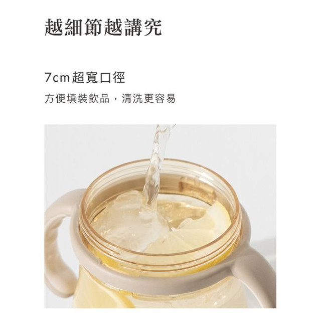 小獅王 好樂飲PPSU防漏滑蓋學習水杯250ML