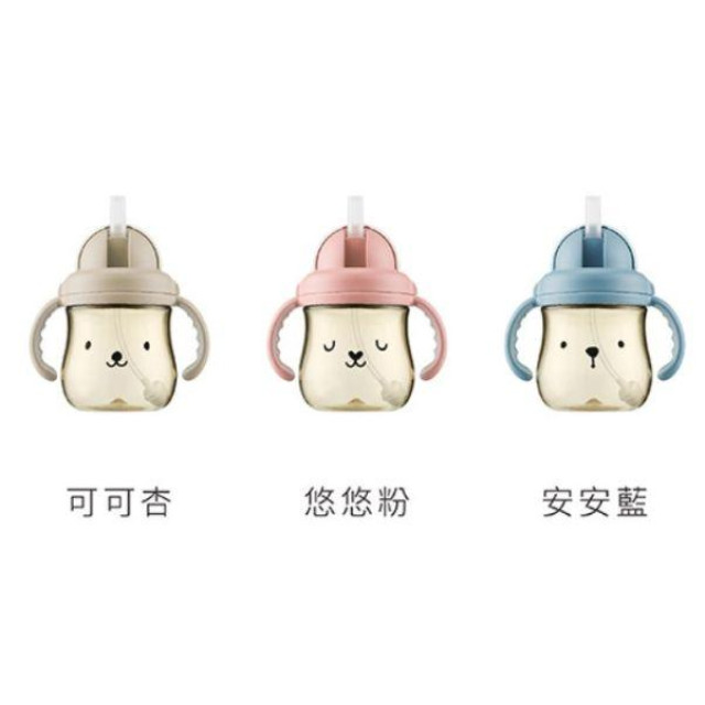 小獅王 好樂飲PPSU防漏滑蓋學習水杯250ML