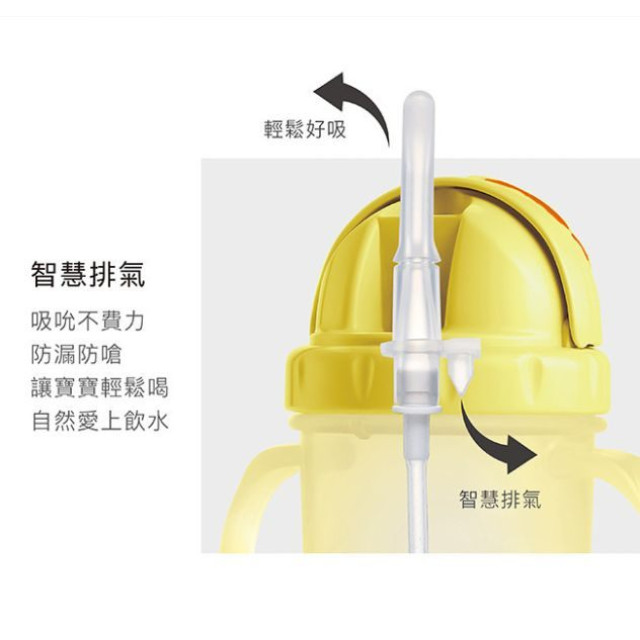 小獅王 辛巴滑蓋樂活杯替換吸管組(2入)