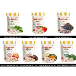 韓國米餅村 寶寶糙米棒-棒狀(多款)