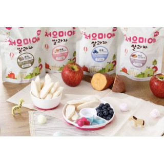 韓國米餅村 寶寶米餅-片狀(多款)