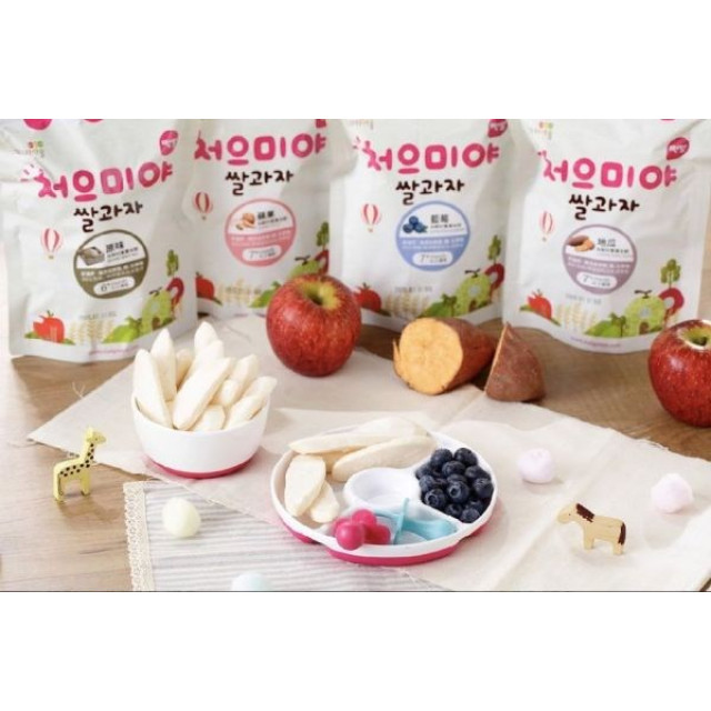 韓國米餅村 寶寶米餅-片狀(多款)