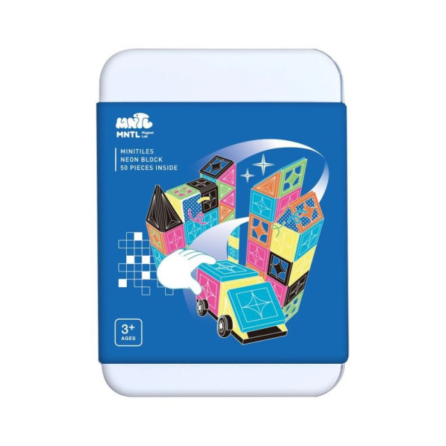 MNTL小小磁力片-霓虹街區