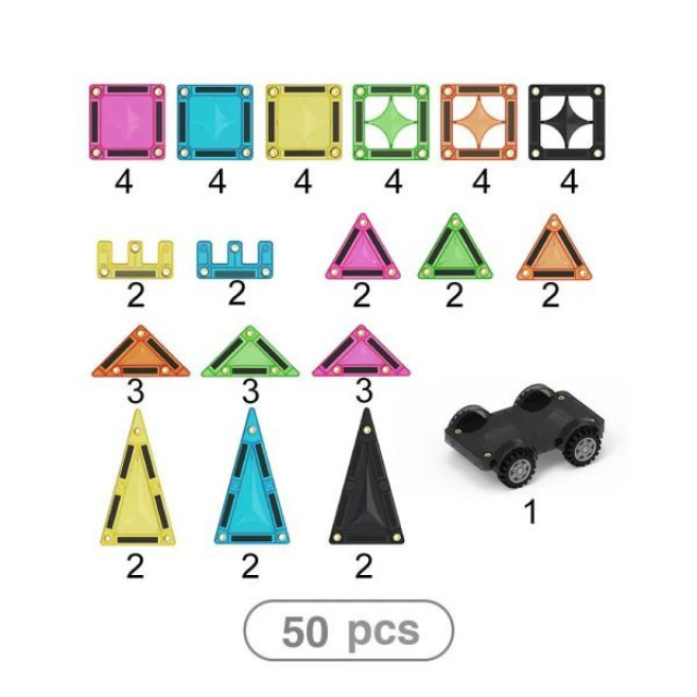 MNTL小小磁力片-霓虹街區