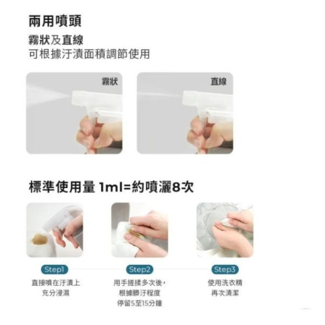 MOTHER-K DIA 純粹衣物去漬噴霧500ml