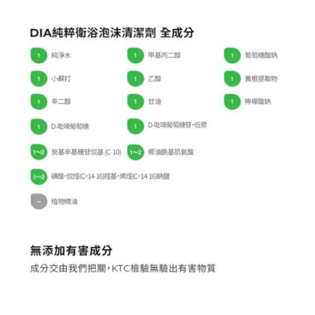 MOTHER-K DIA 純粹衛浴泡沫清潔劑500ml
