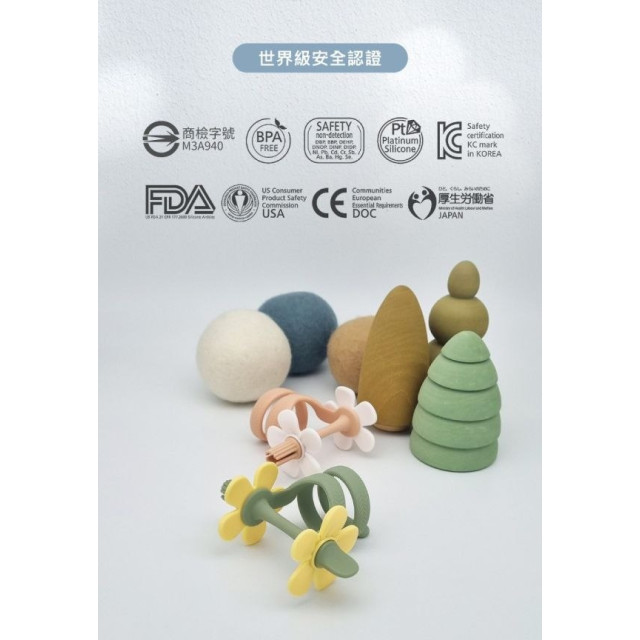 MAMA's TEM小龍捲花固齒器