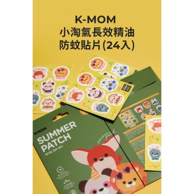MOTHER-K 小淘氣長效精油防蚊貼片(24入)
