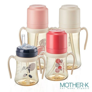MOTHER-K 頂級PPSU學飲吸吸杯200mL(多款)