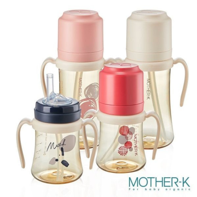 MOTHER-K 頂級PPSU學飲吸吸杯200mL(多款)
