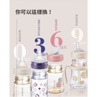 MOTHER-K 頂級PPSU學飲吸吸杯200mL(多款)