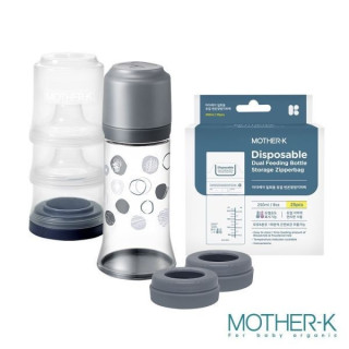 MOTHER-K 拋棄式奶瓶外出吃3餐組(多款)