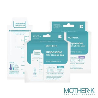 MOTHER-K 溫感拋棄式奶瓶袋LITE輕盈版-120入