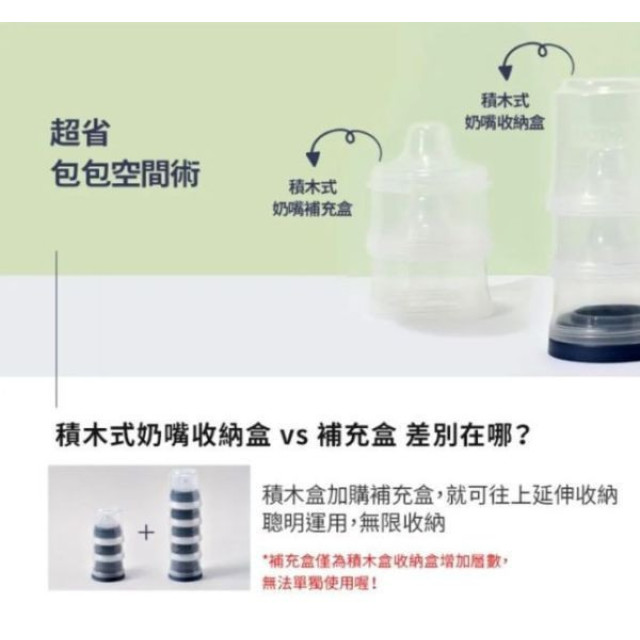 MOTHER-K 積木式奶嘴補充盒