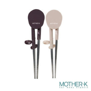 MOTHER-K 輕奢不鏽鋼幼兒學習筷 2Y+(多款)