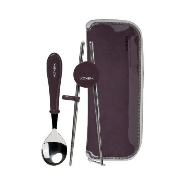 MOTHER-K 輕奢不鏽鋼筷樂學習湯匙套組 3Y+(多款)