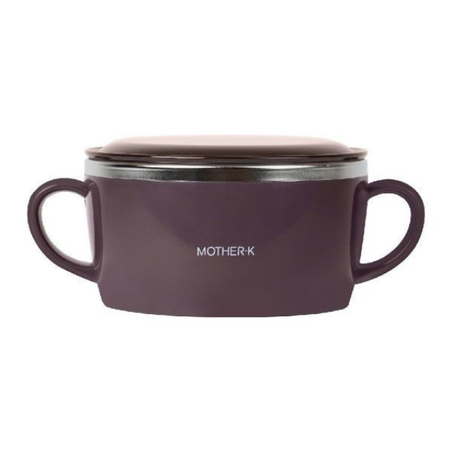 MOTHER-K 輕奢不鏽鋼含蓋兒童餐碗2Y+(多款)