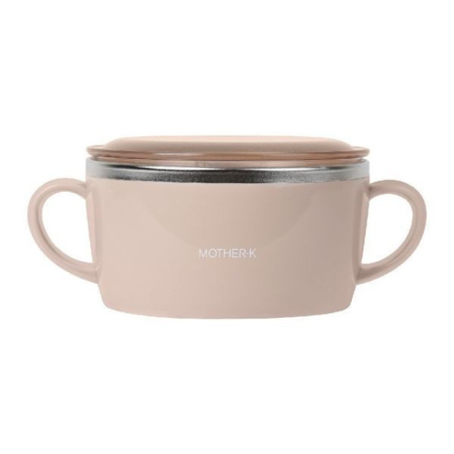 MOTHER-K 輕奢不鏽鋼含蓋兒童餐碗2Y+(多款)