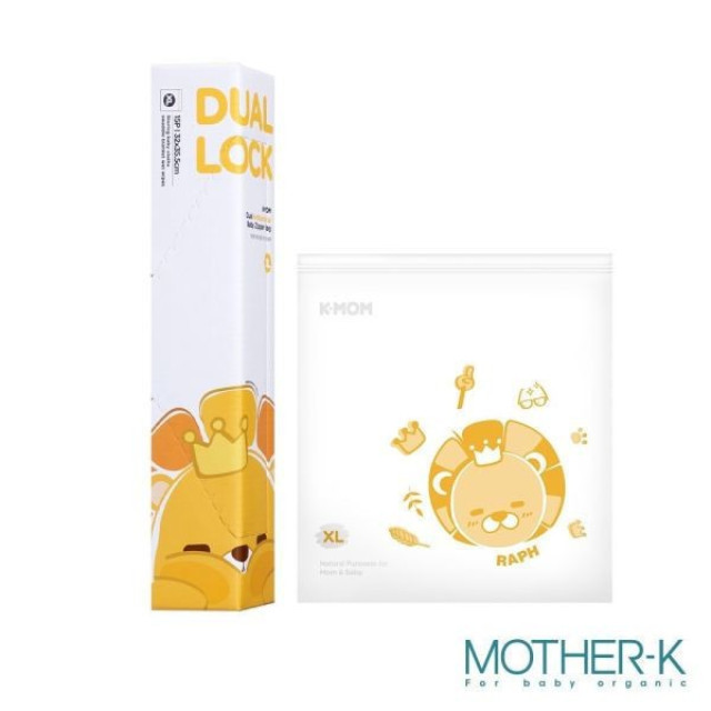 MOTHER-K 銀離子雙夾鏈袋15入(XL)買一送一