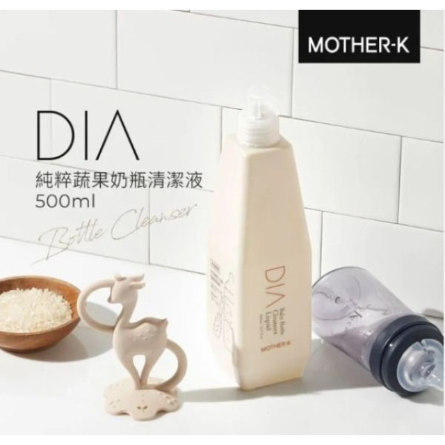 MOTHER-K DIA純粹蔬果奶瓶清潔液-補充400ML